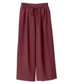 Green Parks 共ベルト付きツイルカラーパンツ