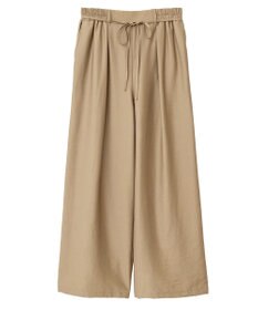 Green Parks 共ベルト付きツイルカラーパンツ