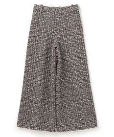 JOSEPH ウールツイード　ワイドトラウザーズ