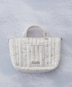 Maison de FLEUR シロクマキルトショルダーバッグ