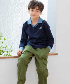 J.PRESS KIDS 【110-130cm】コットンツイル カーゴパンツ