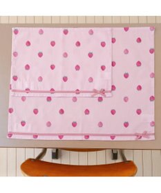 Mother garden マザーガーデン 野いちご ランチマット 大《レトロストロベリー柄》