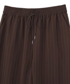 YECCA VECCA 【セットアップ対応】ストライプ柄ワイドパンツ