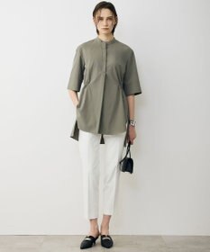 ICB 【先行予約】 ヴィンテージスパンブロード デザインブラウス