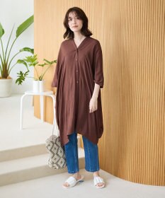 Green Parks Ｉ　レーヨンクレープチュニック