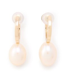 TOCCA DROP PEARL HOOP EARRINGS イヤリング