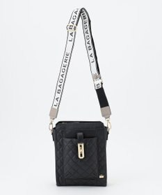 LA BAGAGERIE シープキルトWストラップスクエアショルダー