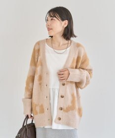 Green Parks アニマル柄カーディガン