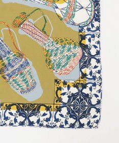 23区 manipuri コラージュウィッカボトル スカーフ