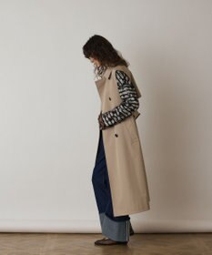 GRACE CONTINENTAL パーカーコンビトレンチ