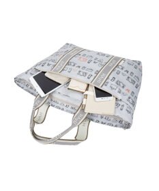 ACE BAGS & LUGGAGE HAyU × ace.  フォールディング 折り畳みトートバッグ 猫柄 30L 17862