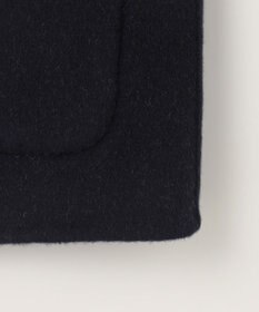 J.PRESS LADIES 【リバーシブル】ウールナイロンリバーチェック スタンドカラー コート