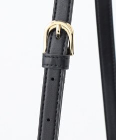 LA BAGAGERIE シープキルトWストラップスクエアショルダー