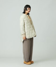 J.PRESS YORK STREET 【WOMEN】ショートキルトブルゾン