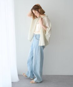 YECCA VECCA ストライプ柄シャツ