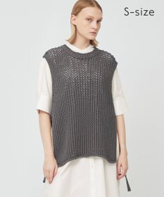 BEIGE， 【S-size】MALLOW / ニットベスト