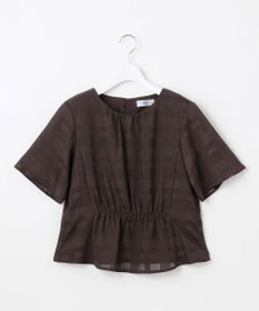 J.PRESS LADIES スラブカラミチェック カットソー