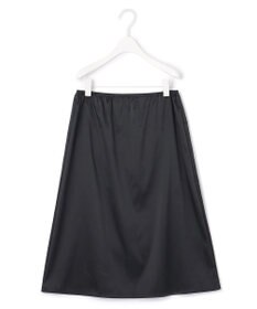 ICB 【接触冷感・UVケア・防シワ・洗える】エステルダブルクロス ラッフルスリーブワンピース