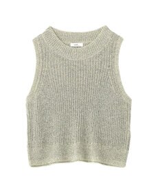 earth music&ecology クルーネックニットベスト