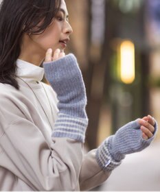 J.PRESS LADIES ピュアカシミヤ アームウォーマー