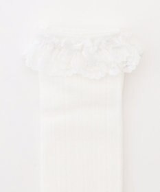 ANY KIDS レースハイソックス