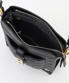 LA BAGAGERIE シープキルトWストラップスクエアショルダー