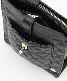 LA BAGAGERIE シープキルトWストラップスクエアショルダー