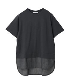 Green Parks 布帛レイヤー半袖チュニック