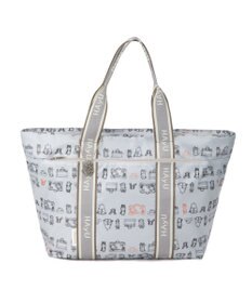 ACE BAGS & LUGGAGE HAyU × ace.  フォールディング 折り畳みトートバッグ 猫柄 30L 17862