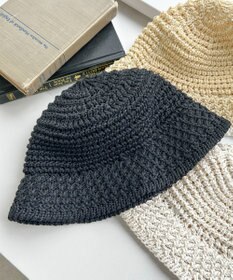 WEGO クロシェ編みハット