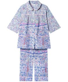 tsumori chisato SLEEP ツモリチサト パジャマ 綿100%(本体) ローン素材 7分袖 長袖 8分丈 レディース UDT213 /ワコール