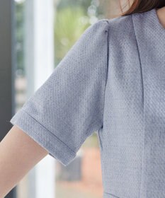 Tiaclasse 半袖サマーツイードワンピース