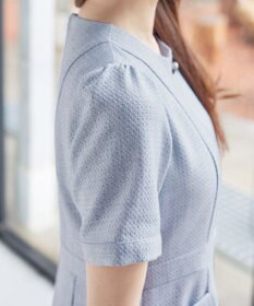 Tiaclasse 半袖サマーツイードワンピース