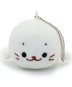 Mother garden しろたん ふわもち ぬいぐるみ キーホルダー