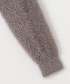 組曲 S ナイロンファー カーディガン