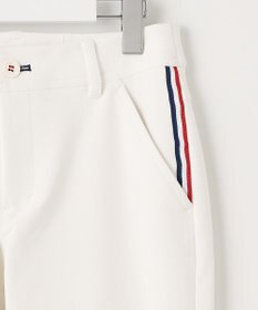 23区GOLF 透けにくい白！【WOMEN】トリコットツイル  ベーシックパンツ