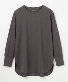 ANY L シャツテールロングスリーブＴシャツ