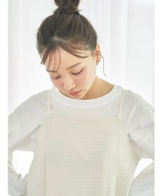 earth music&ecology なみなみ柄キャミワンピース