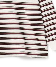 J.PRESS YORK STREET 【WOMEN】ポケットボーダーロングスリーブ Tシャツ