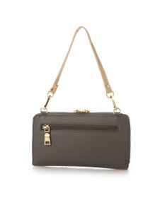 UNBILLION カシュカシュ cachecache / リールキー付きウォレットショルダーバッグ