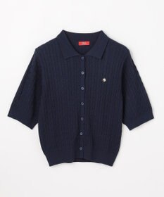 ANY 【POLO BCS別注】ケーブルニットポロ