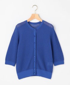 組曲 L 【先行予約・前後着用可】レーシーニット カーディガン