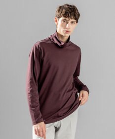 JOSEPH HOMME スビンソフトジャージー　タートルネックカットソー