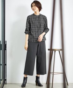 J.PRESS LADIES L 【洗える】アルガンシルク ワイドパンツ