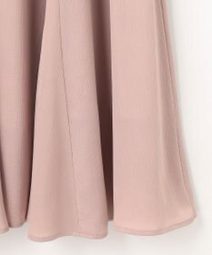 ANY SIS 【撥水】サテンナローフレア スカート