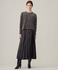 ICB L 【洗える】フロッキーベロア　プルオーバー