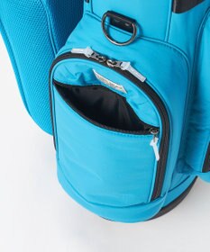 PW CIRCULUS 【UNISEX】デタッチャブル キャディバッグ シボ感のあるナイロンワッシャー素材