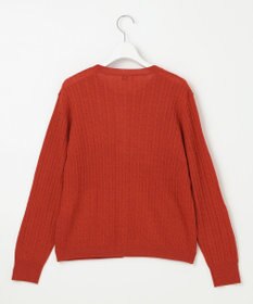 J.PRESS LADIES 【洗える】KNIT BASIC ミドル カーディガン