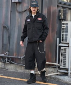 WEGO 【SMLサイズ展開】チェーン付きバルーンショーツ