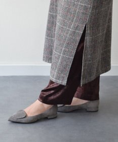 INTER-CHAUSSURES 【FABIO RUSCONI】ローヒールポインテッドトウパンプス